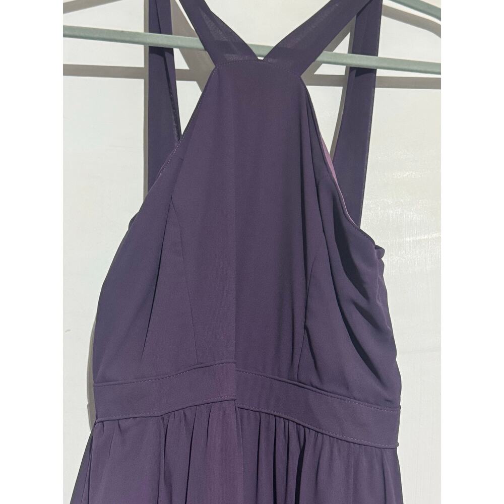 Lulus Air of Romance Dusty Purple Maxi Dress Medium Formal Flowy Evening gown - Picture 4 of 8